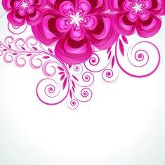 Floral background N358