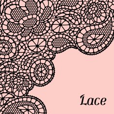 Vintage fashion lace background with abstract flowers N5