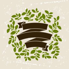 Background of abstract leaves for greeting cards N5