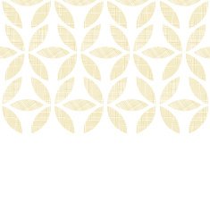 Abstract textile beige leaves horizontal seamless pattern background