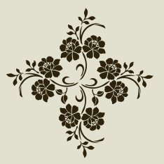 Flower motif N2