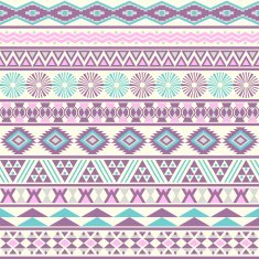 Ethnic striped seamless pattern N7