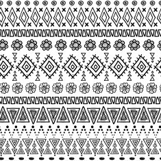 Aztec seamless pattern N31