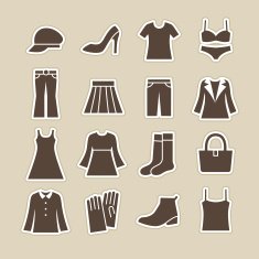 Ladies fashion icon