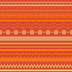 Tribal aztec seamless pattern N55