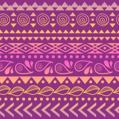 Tribal aztec seamless pattern N56