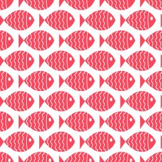 Seamless nautical pattern with fish N8