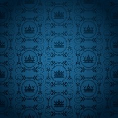 old wallpaper blue color N17