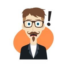 cartoon character guy surprise N9