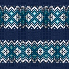 Knitted Sweater Design Seamless Pattern N15