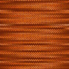 Seamless Knitted Melange Pattern Orange Brown Color Vector Illu N2