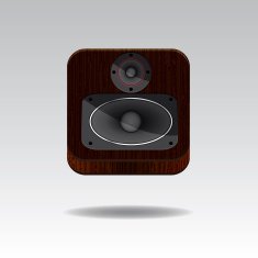 3D Speaker Button