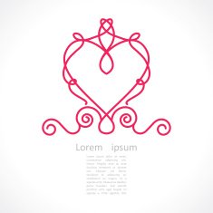 decorative elegant frame