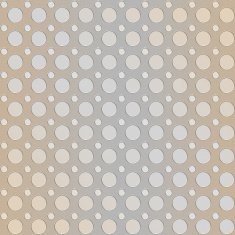Seamless elevated polka dots background in pastel colors