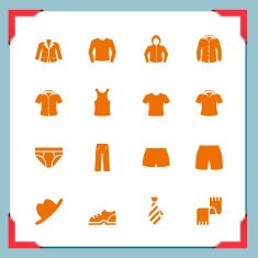 Clothes icons N7