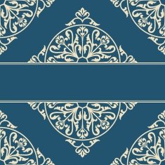 Vintage invitation card N79