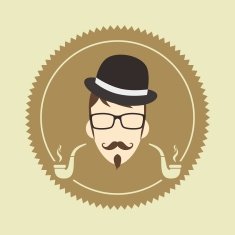 gentleman cartoon avatar N52