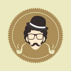 gentleman cartoon avatar N53