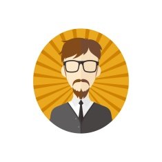 gentleman cartoon avatar N54