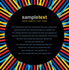 Abstract lines background wallpaper with minimal round text box N2
