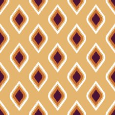 seamless scribble rhombus pattern N2