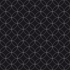Pattern circle flower background 02