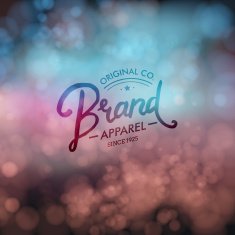 Designer clothing store vectore template