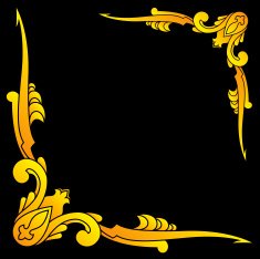 gold ornament 05