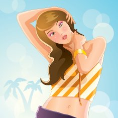 Sexy Girl on Summer