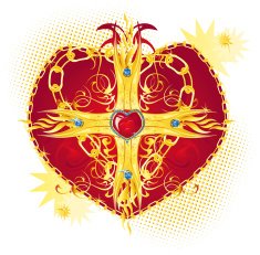 Cross & Hearts