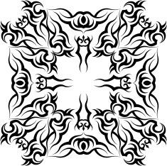Tribal tattoo N8