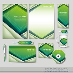 hi-tech background design for corporate identity set N2
