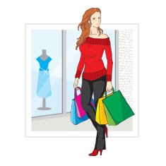 Shopping girl N96
