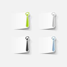 realistic design element tie N20