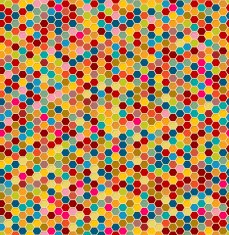 Hexagon seamless pattern