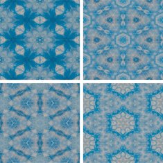 set of abstrack blue cloud and snow seamless colorful background N8