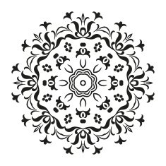 Abstract contour pattern N2