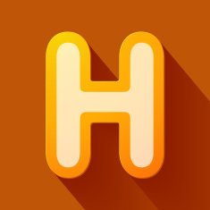 Volume icons alphabet H N7