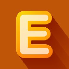 Volume icons alphabet E N7