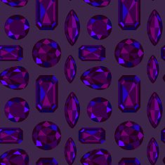 gemstone seamless pattern N2