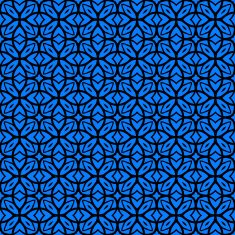 Vector art deco pattern with lacing shapes N5