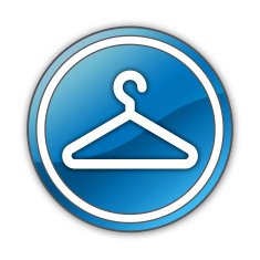 Icon Button Pictogram Coat Hanger N38