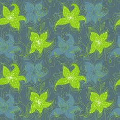 Seamless Floral Pattern N722
