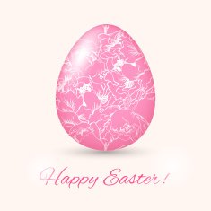 Easter Egg card Vector illustration N3