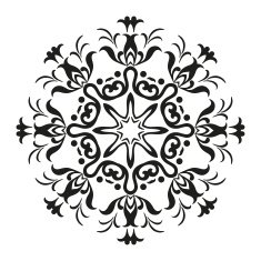 Abstract contour pattern N3