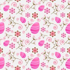 Seamless Easter pattern