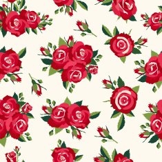 Vintage roses pattern N2