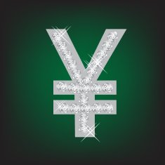 Yuan sign icon