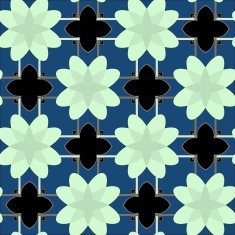 Vector seamless abstract geometric pattern N126