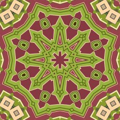 Vector seamless abstract geometric pattern N129